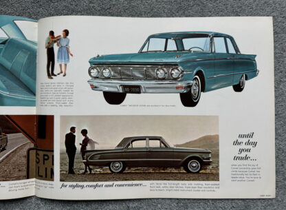 1963 Mercury Comet Range Brochure - Image 7