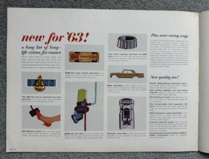 1963 Mercury Comet Range Brochure - Image 9