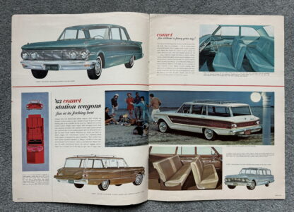 1963 Mercury Comet, Meteor, Monterey Range Brochure - Image 3