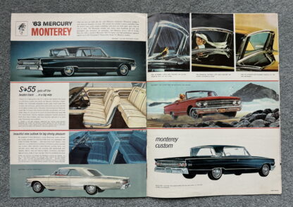 1963 Mercury Comet, Meteor, Monterey Range Brochure - Image 6