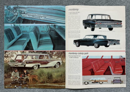 1963 Mercury Comet, Meteor, Monterey Range Brochure - Image 7