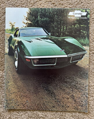 1971 Chevrolet Corvette Brochure