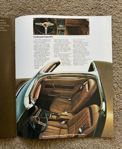 1971 Chevrolet Corvette Brochure - Image 8