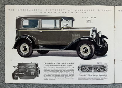 1929 Chevrolet AC International Range Brochure - Image 2