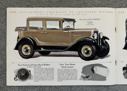 1929 Chevrolet AC International Range Brochure - Image 4