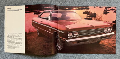 1969 Plymouth Chrysler Range Barracuda, Fury, Belvedere, Valiant Brochure - Image 4