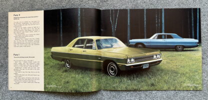 1969 Plymouth Chrysler Range Barracuda, Fury, Belvedere, Valiant Brochure - Image 6