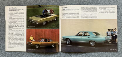 1969 Plymouth Chrysler Range Barracuda, Fury, Belvedere, Valiant Brochure - Image 9