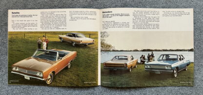 1969 Plymouth Chrysler Range Barracuda, Fury, Belvedere, Valiant Brochure - Image 10