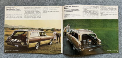 1969 Plymouth Chrysler Range Barracuda, Fury, Belvedere, Valiant Brochure - Image 15