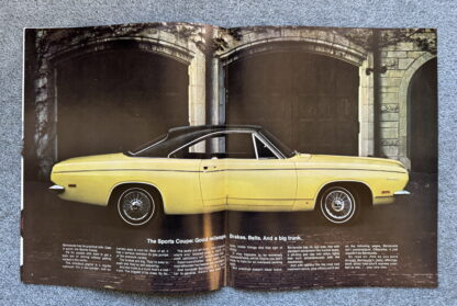 1969 Plymouth Chrysler Barracuda Brochure - Image 4