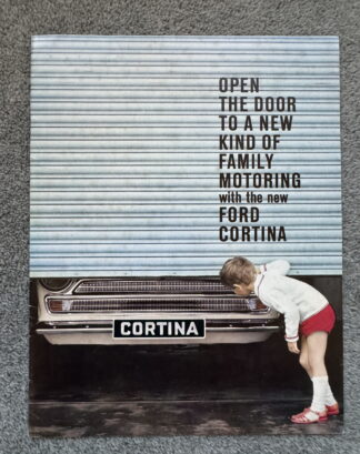 1965 Ford Cortina Brochure De Luxe, GT, Super Lotus