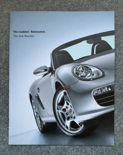 2005 Porsche Boxter 987 Press Brochure - Image 2