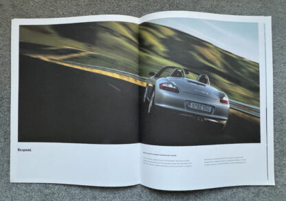 2005 Porsche Boxter 987 Press Brochure - Image 10