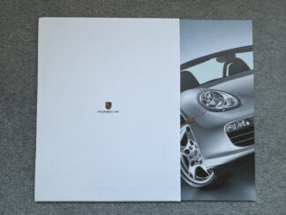 2005 Porsche Boxter 987 Press Brochure