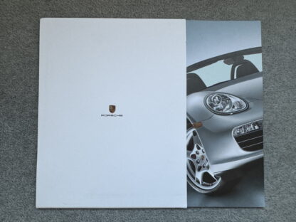 2005 Porsche Boxter 987 Press Brochure