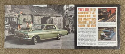 1962 Chevrolet Range Brochure Impala, Monza, Corvair - Image 11