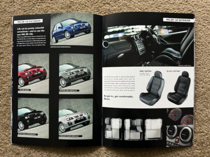 2005 MG ZR 160 Brochure - Image 7