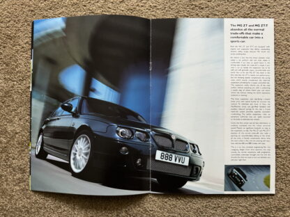 2003 MG ZT, ZT-T Brochure - Image 4