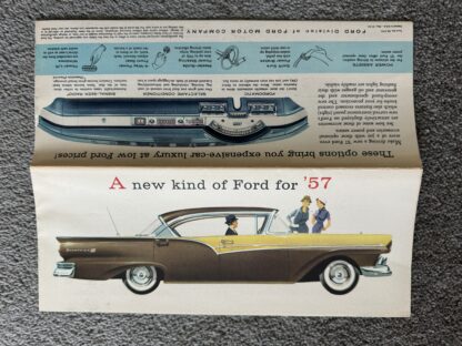 1957 Ford Range Brochure Custom, Fairlane, Wagons - Image 8