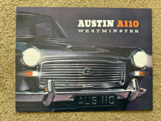 1963 Austin A110 Westminster Brochure