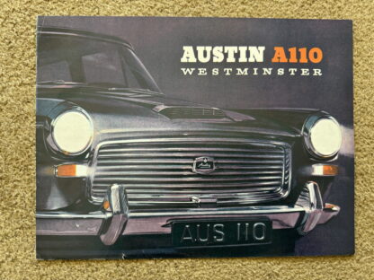 1963 Austin A110 Westminster Brochure
