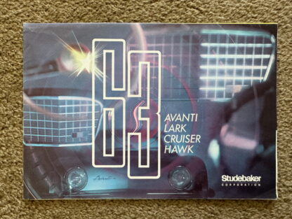 1963 Studebaker Range Brochure Avanti, Lark, Cruiser, Hawk