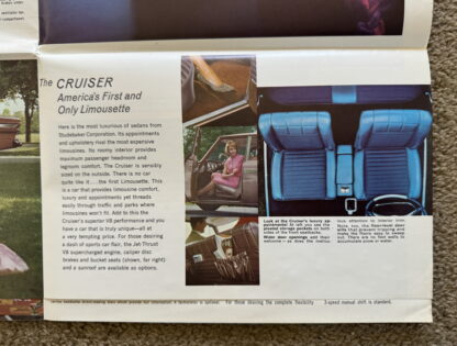 1963 Studebaker Range Brochure Avanti, Lark, Cruiser, Hawk - Image 6