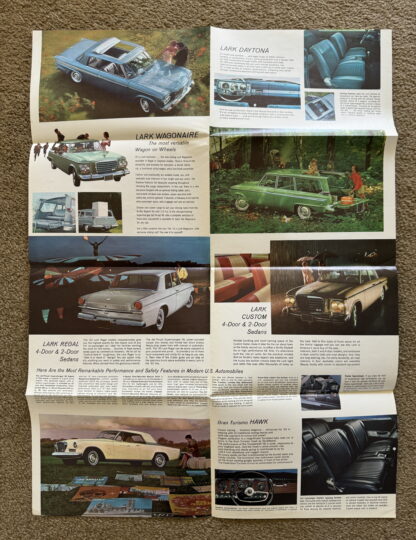 1963 Studebaker Range Brochure Avanti, Lark, Cruiser, Hawk - Image 8