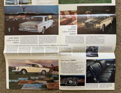 1963 Studebaker Range Brochure Avanti, Lark, Cruiser, Hawk - Image 9