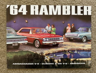 1964 Rambler Range Brochure Classic, Ambassador, American