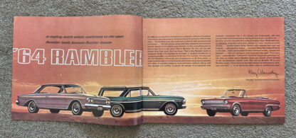1964 Rambler Range Brochure Classic, Ambassador, American - Image 2