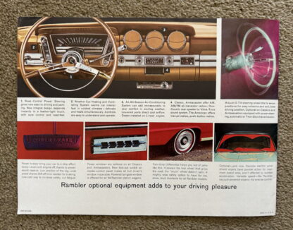 1964 Rambler Range Brochure Classic, Ambassador, American - Image 17
