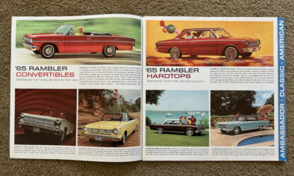1965 Rambler Range Brochure Classic, Ambassador, American - Image 2