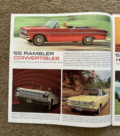 1965 Rambler Range Brochure Classic, Ambassador, American - Image 4