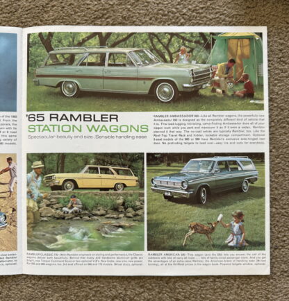 1965 Rambler Range Brochure Classic, Ambassador, American - Image 6