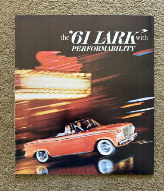 1961 Studebaker Range Brochure Lark, Cruiser, Hawk