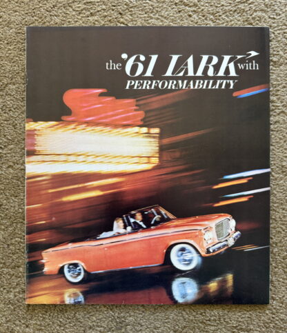 1961 Studebaker Range Brochure Lark, Cruiser, Hawk