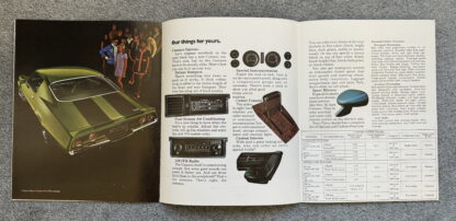 1970 Chevrolet Camaro Brochure SS Z28 - Image 7