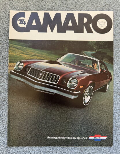 1974 Chevrolet Camaro Brochure
