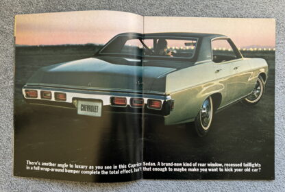 1969 Chevrolet Range Brochure Impala, Caprice, Bel Air, Biscayne - Image 3