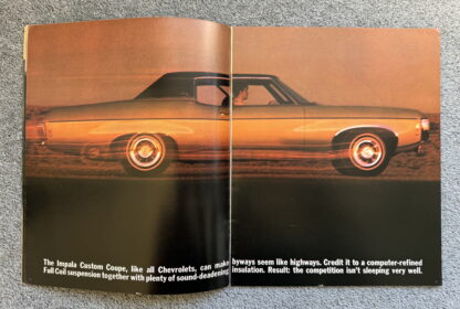 1969 Chevrolet Range Brochure Impala, Caprice, Bel Air, Biscayne - Image 4