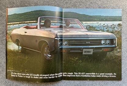 1969 Chevrolet Range Brochure Impala, Caprice, Bel Air, Biscayne - Image 5