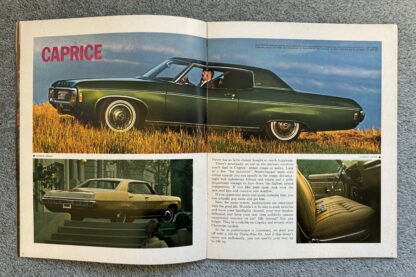 1969 Chevrolet Range Brochure Impala, Caprice, Bel Air, Biscayne - Image 7