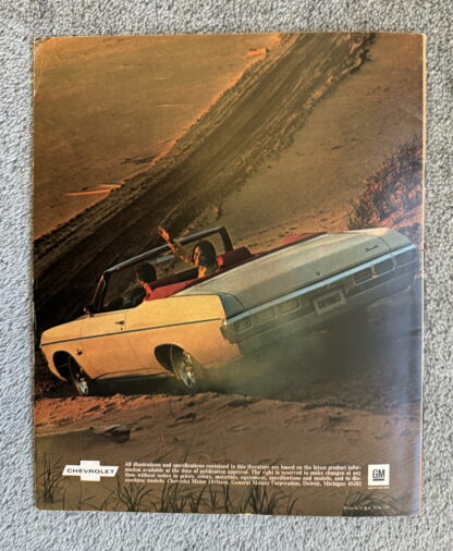 1969 Chevrolet Range Brochure Impala, Caprice, Bel Air, Biscayne - Image 15