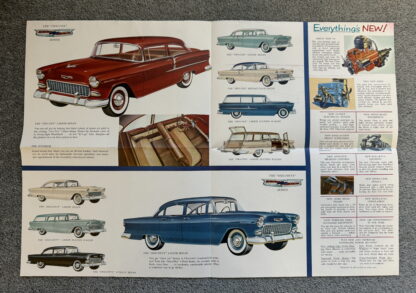1955 Chevrolet Range Bel Air, Two Ten, One Fifty Brochure - Image 3