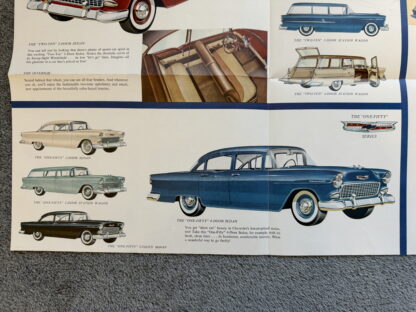 1955 Chevrolet Range Bel Air, Two Ten, One Fifty Brochure - Image 4