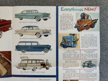 1955 Chevrolet Range Bel Air, Two Ten, One Fifty Brochure - Image 5