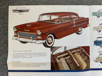 1955 Chevrolet Range Bel Air, Two Ten, One Fifty Brochure - Image 6