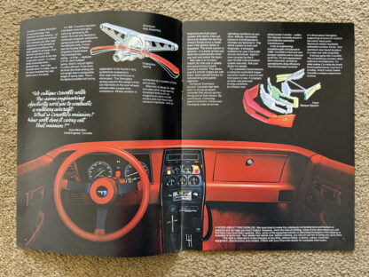 1981 Chevrolet Corvette Brochure - Image 2